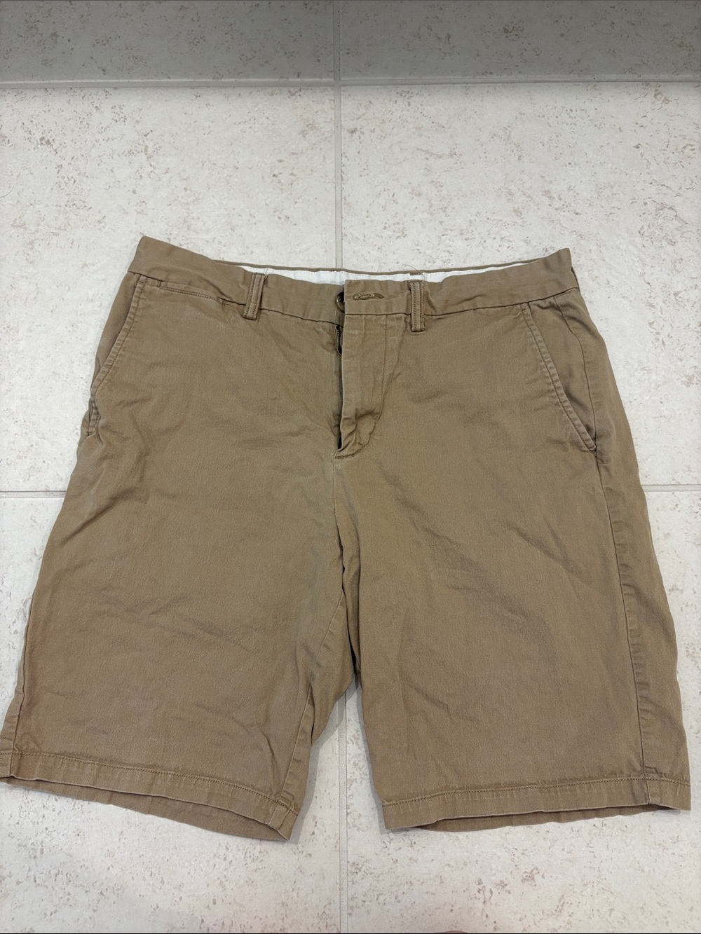 Old Navy Men's Flat Front Chino Shorts - Khaki
